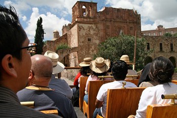 Zacatecas is popular with Mexican tourists; Canadians and Americans have yet to discover its charms. This is the Rafael Coronel Museum, displaying thousands of masks in a ruined 16th century convent.