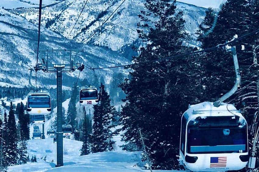 Snowbasin gondolas