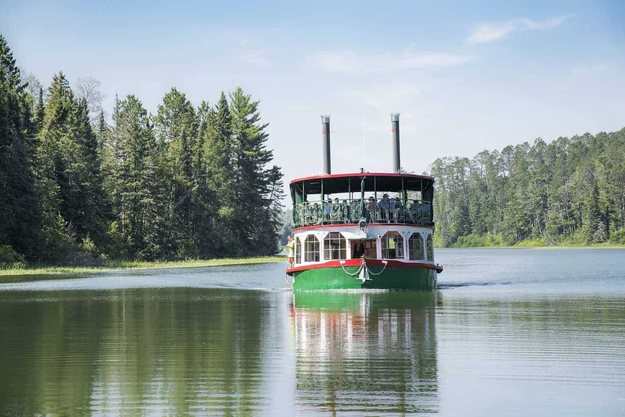 lake itasca tour boat
