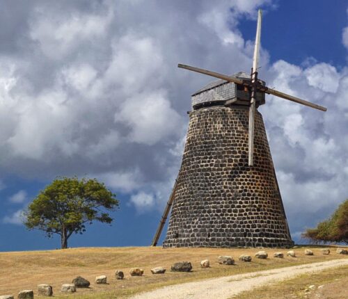 Betty's Hope Windmill Antigua