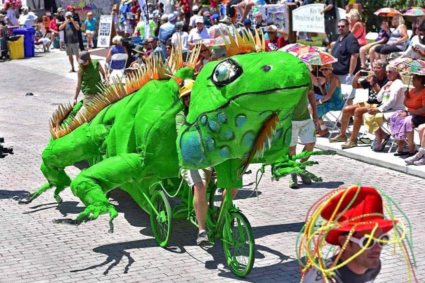 frog in the parade