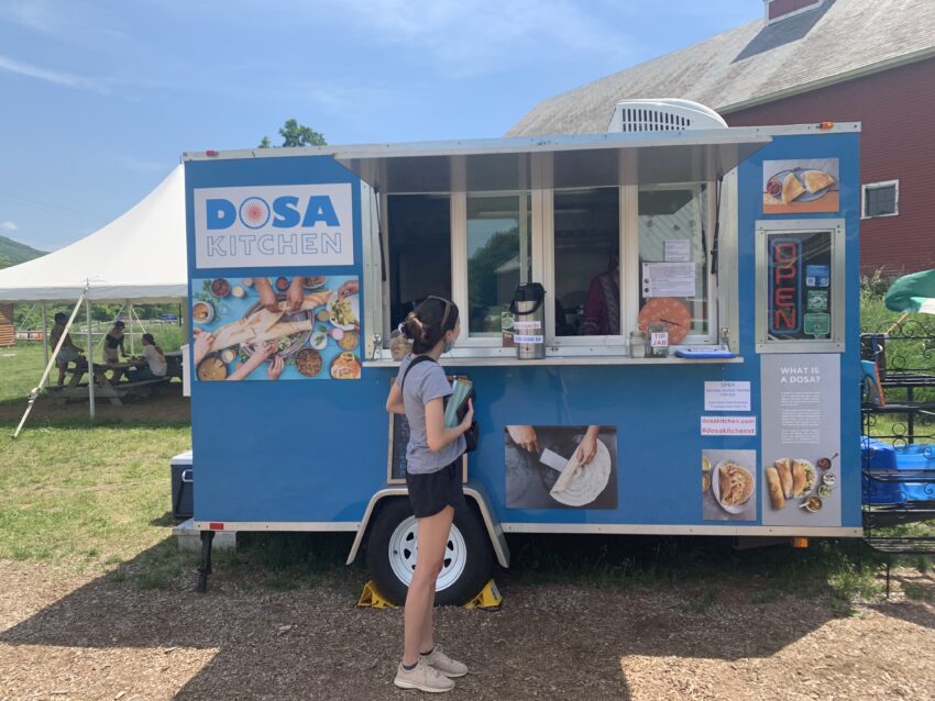 Dosa Kitchen Food truck in Brattleboro