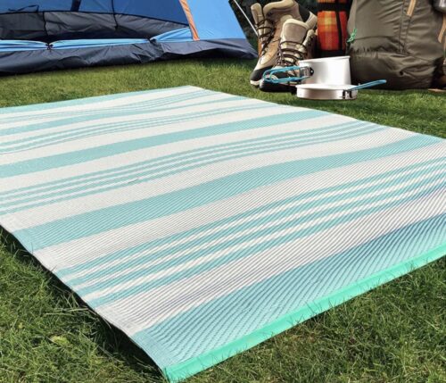 Funky Strokes RV Rug