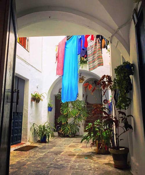 Laundry Vejer patio