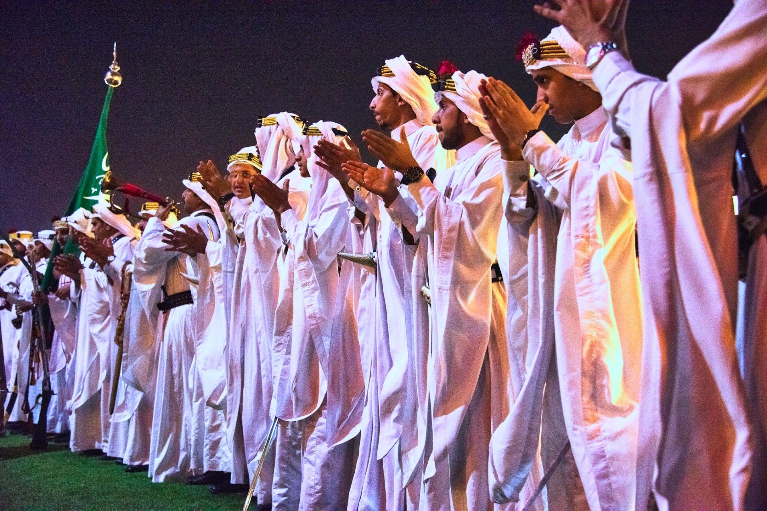 Traditional Dancing Janadriyah Cultural Festival Riyadh 1