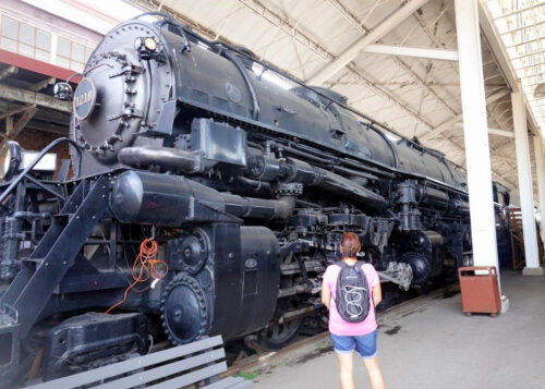 Locomotive 1218 in Roanoke