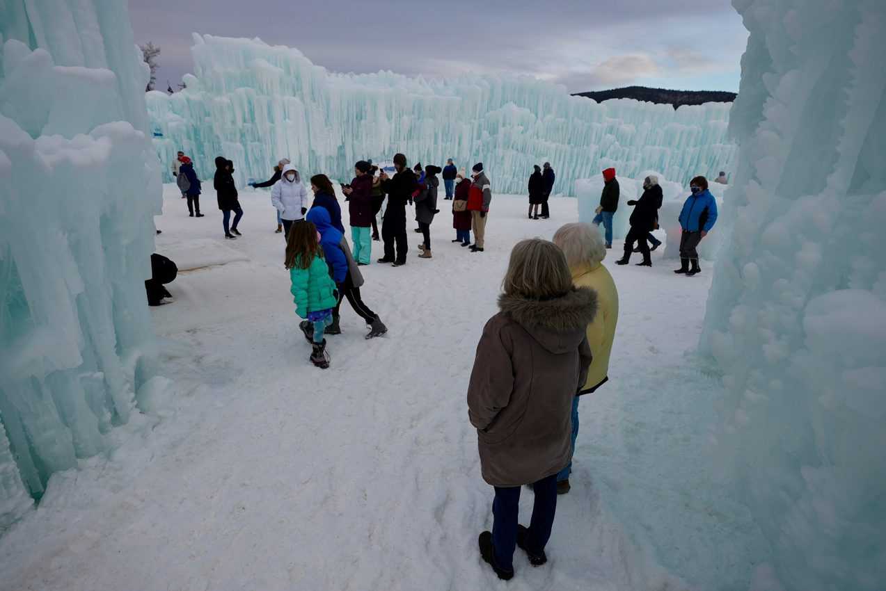 Ice Castles Lake George