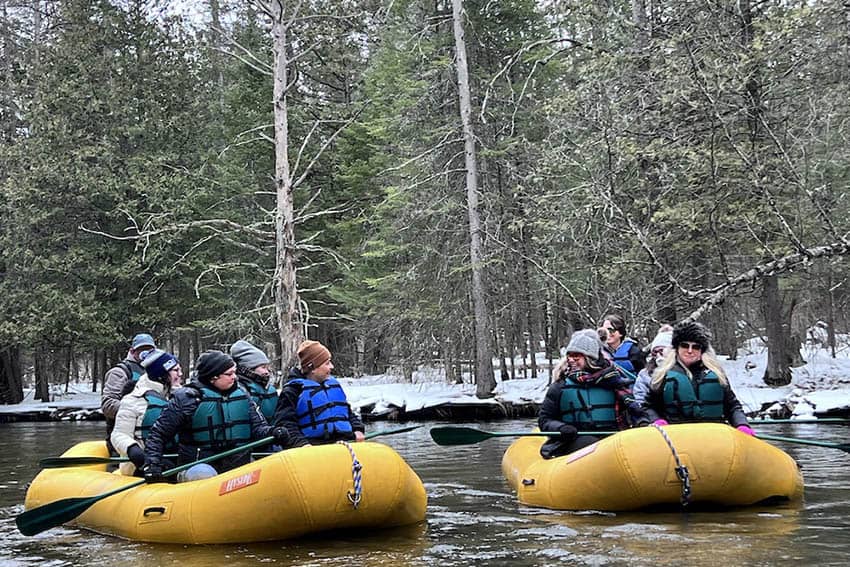 winter-rafting