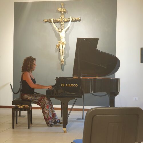 Cristiana Pegoraro's piano concert.