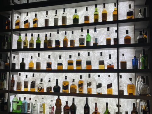 One of the treasures of the Scenic Eclipse is their collection of fine Scotch Whiskies...they have 145 to taste!