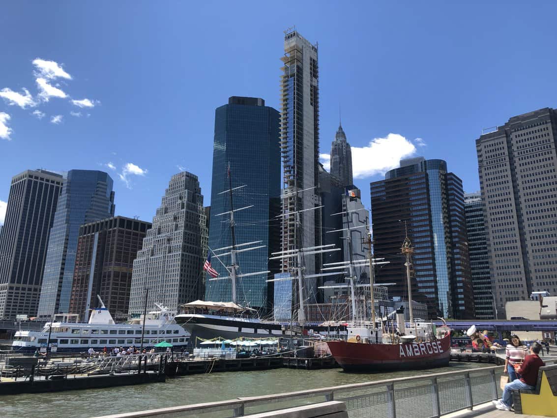 South Street Seaport, lower Manhattan, NYC.