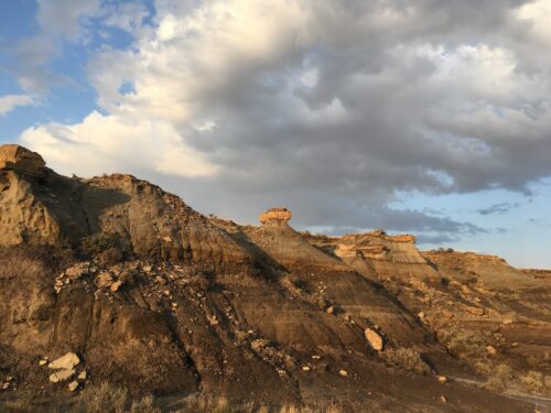 South Dakota badlands scenery