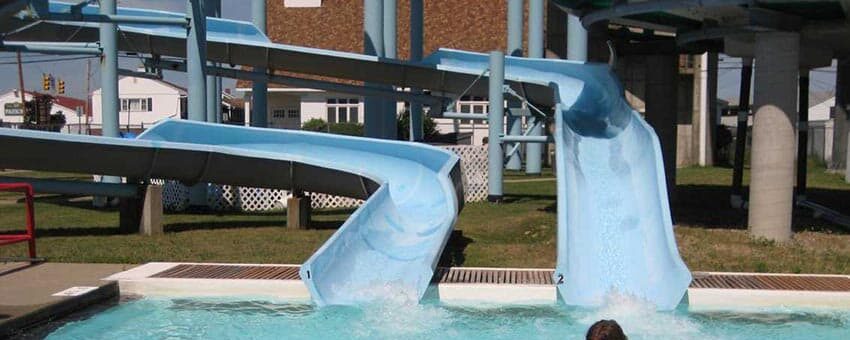 Many Hampton Beach visitors traveled down the Cascade Water Slides for 35 years.