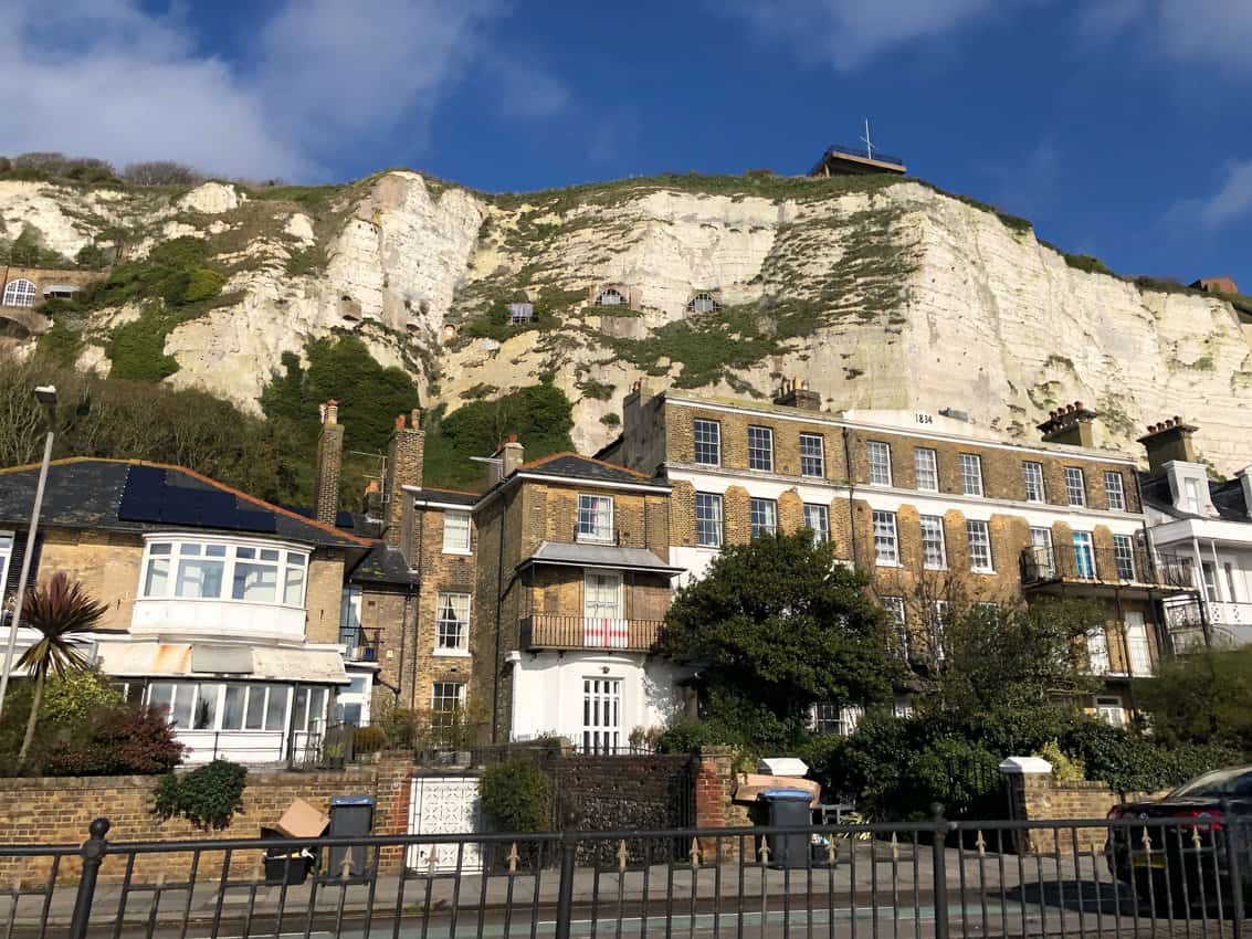 The White Cliffs of Dover England. Max Hartshorne photo. castles in England