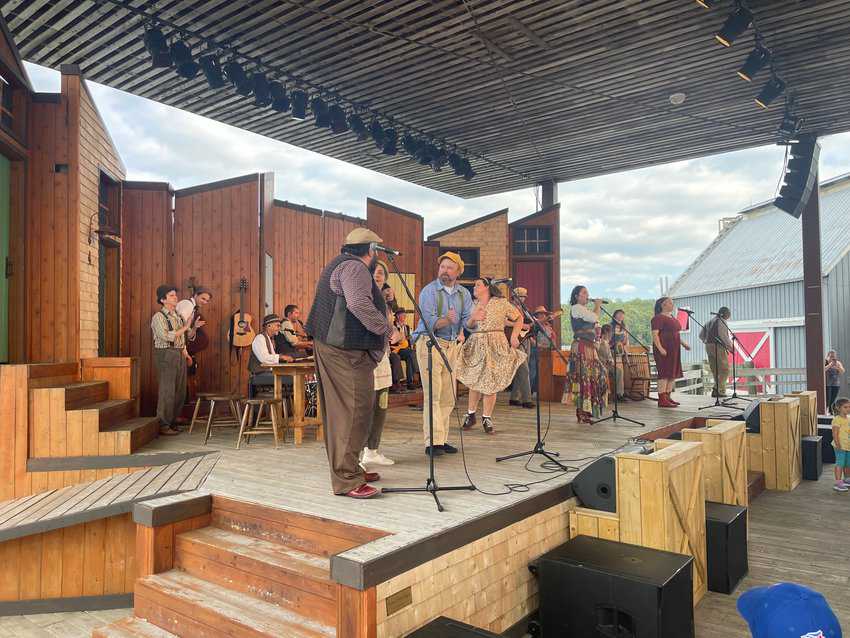 Pays de la Sagouine, where Acadian music comes to life in Bouctouche, New Brunswick.