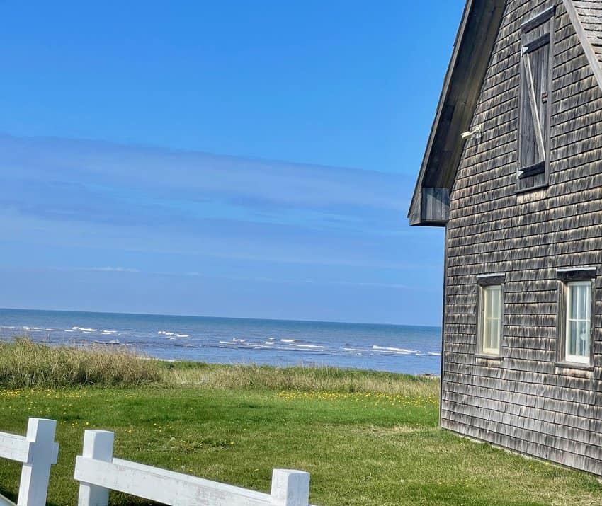 Mictou Island, at the tip of the north of New Brunswick.