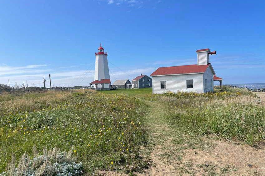 Mictou Island, at the tip of the north part of New Brunswick Canada. Max Hartshorne photo.