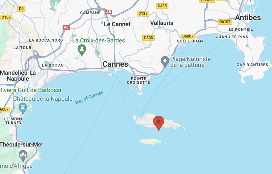 Lerins Islands Cannes France