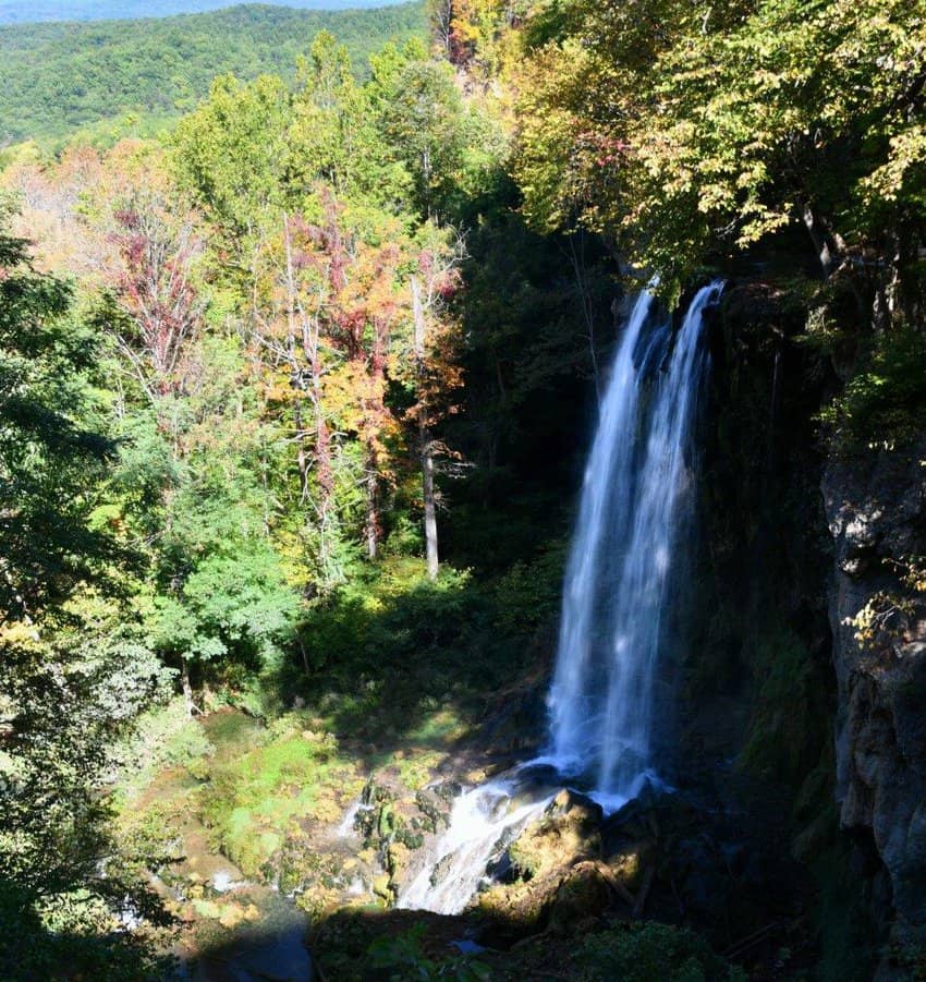 Falling Springs Falls TabHauser