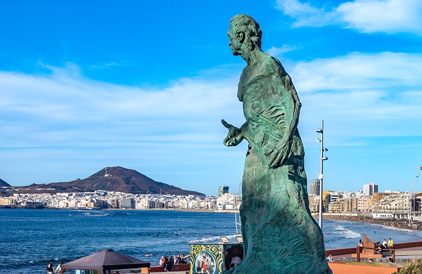 Alfredo Kraus Monument in Las Palmas