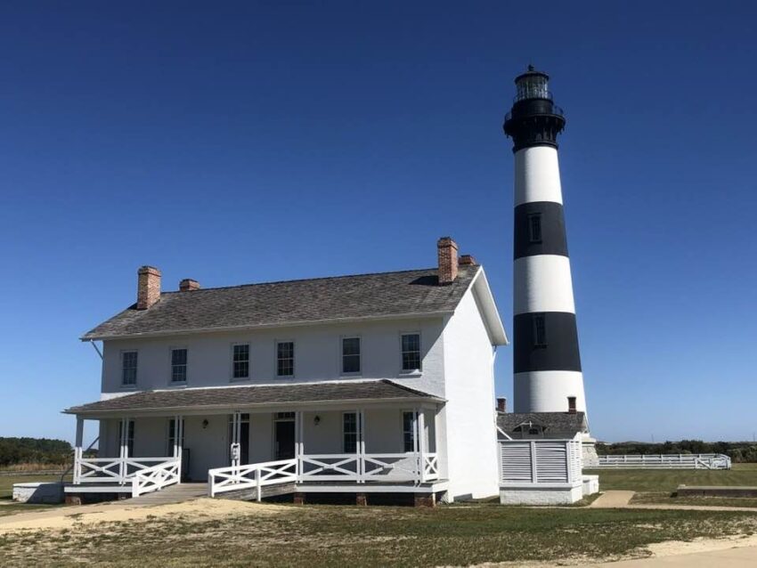 Bodie Island Lighthouse in Nags Head- photo by Noreen Kompanik