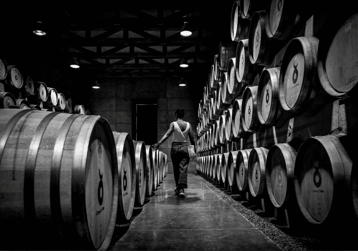 Cuna de Tierra barrels. in Guanajuato, Mexico.