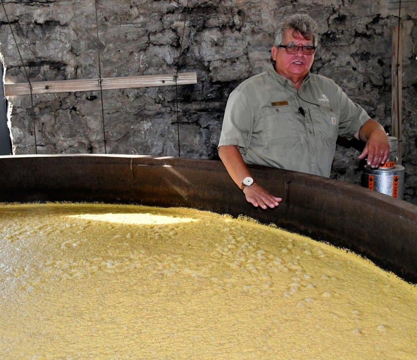 Castle and Key Bourbon Mash Central Kentucky