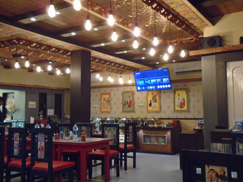 A Bengali restaurant