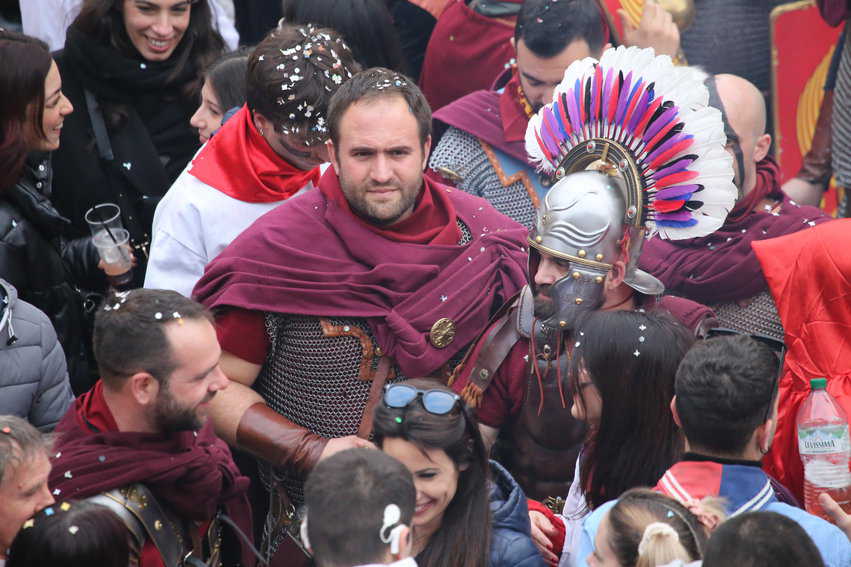 Roman Guards at Offida's Carnival