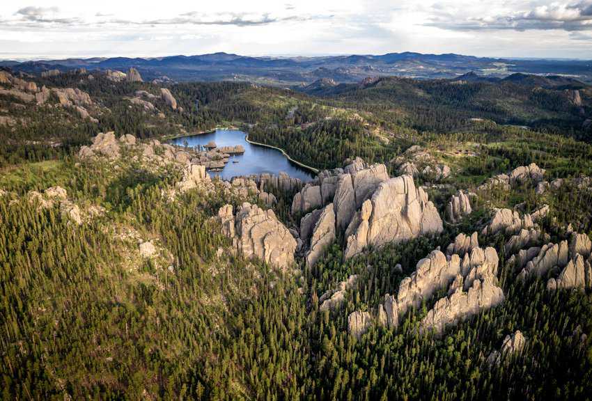 Sylvan Lake Panorama. Photo Courtesy of Travel South Dakota