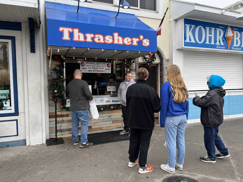 Thrashers in Rehoboth Beach. 