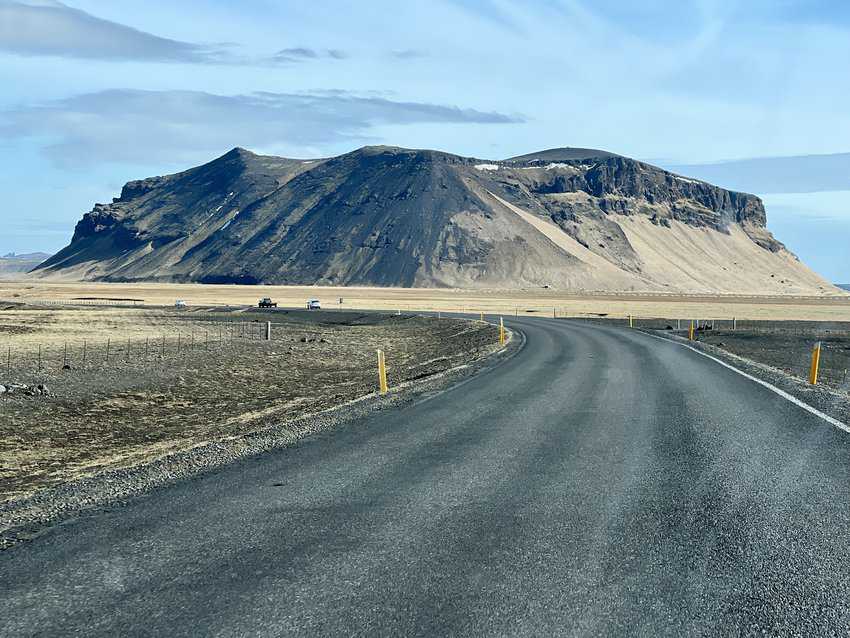 Before summer you can travel for miles without seeing another vehicle on this moonlike landscape