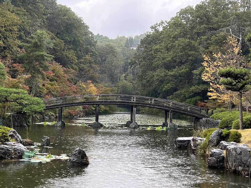 The dry landscape garden at Shinshoji