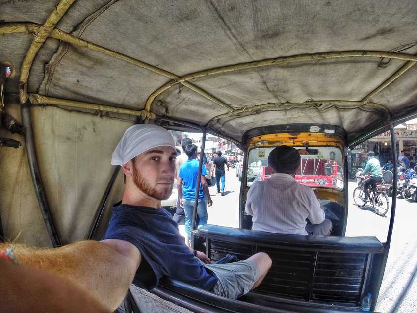 India rickshaw ride in Amritsar scaled