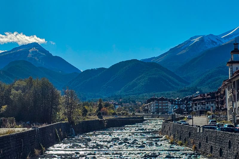 Glazne River and Pirin-Mountains Bansko, Bulgaria