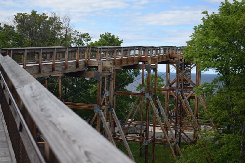 Eagle Tower, one of Door County's many lookout structures.