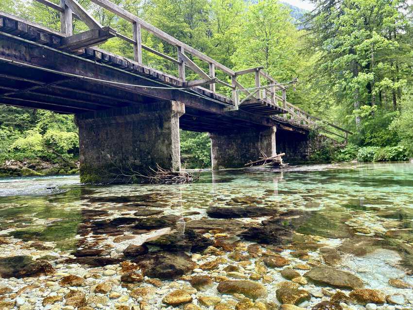 The Soca River in Triglav National Park is known for its emerald green color. Sharon Kurtz Photo