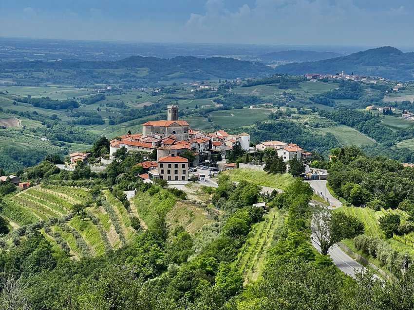 Village of Smartno in Goriska Brda. Sharon Kurtz Photo