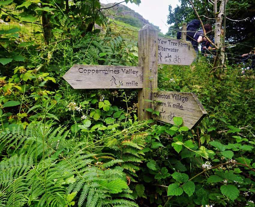 Lake District Sign