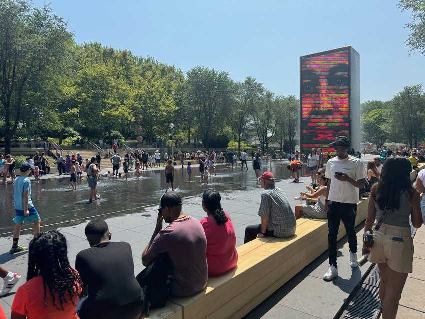 Millenium Park in Chicago.