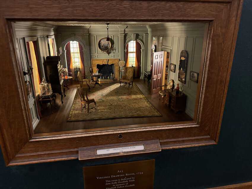 The Thorne Miniature Rooms are 68 different tiny interiors, exact replicas of different periods in history.