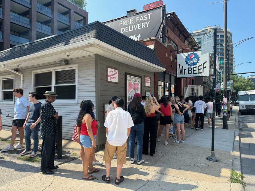 Mr. Beef on Orleans is the place to try the famous Chicago Beef Sandwich, made famous in The Bear TV show.