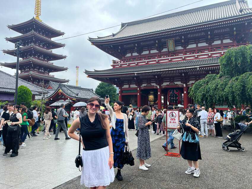 Tokyo's beautiful Senso-ji Temple Japan