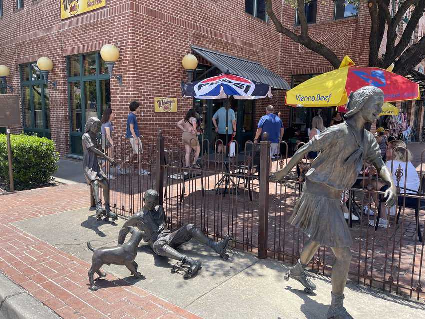 More sculptures delight on Main Street. Photo by Jack Dunphy