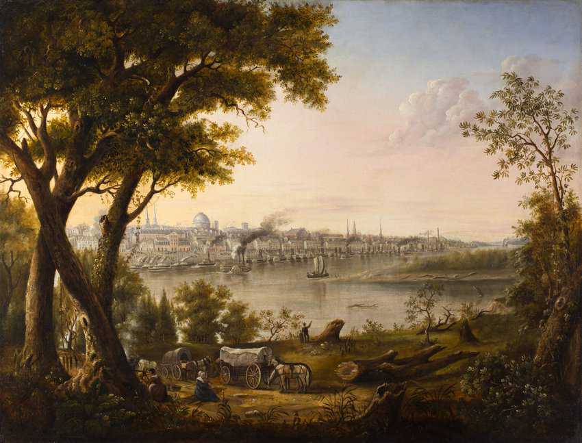 Saint Louis in 1846 (Henry Lewis)