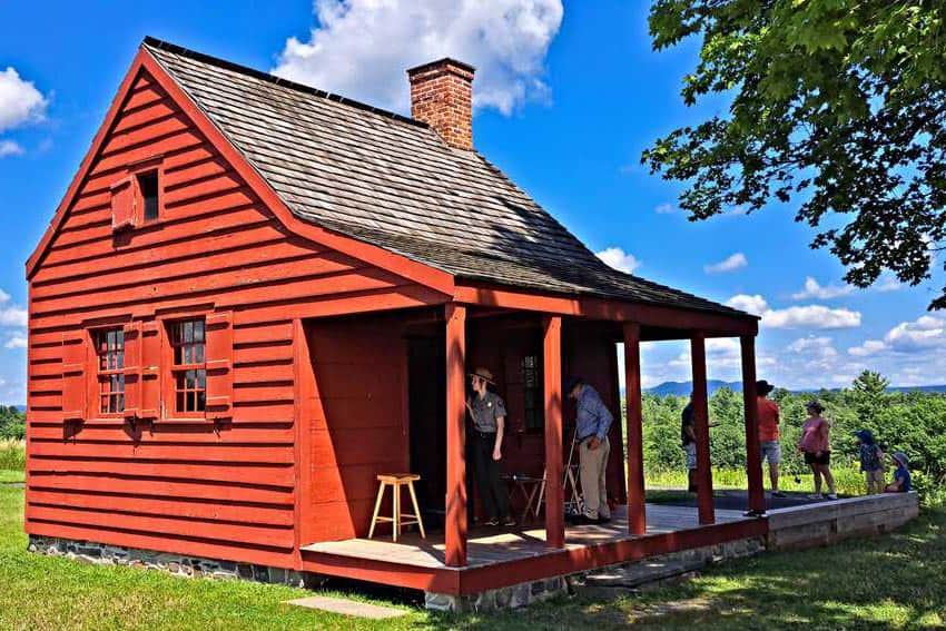 Saratoga National Historical Park, where Benedict Arnold rose to maritime fame