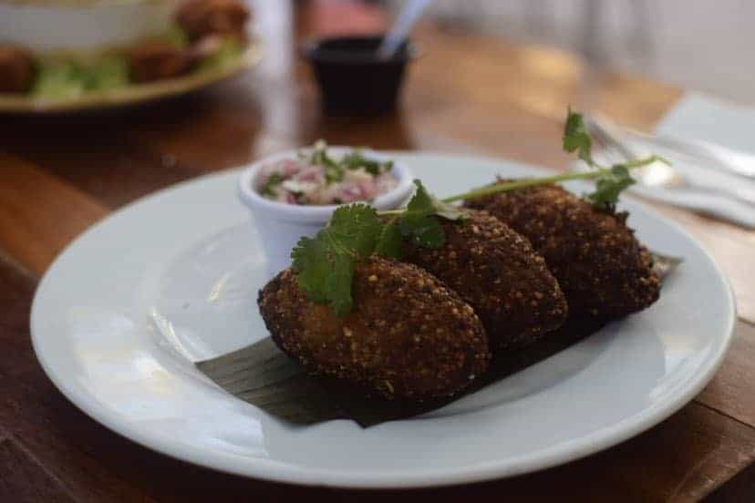 Local dish Kibis is the result of Lebanese and Yucatecan fusion. Photo by Sarah Arksey Njegovan