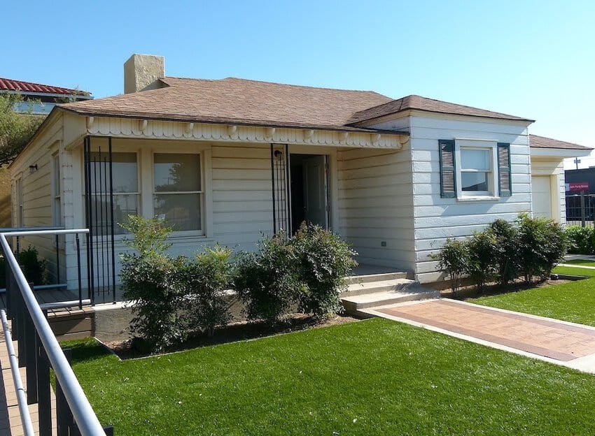 The Allison home where Buddy and Jerry Allison wrote songs was moved to the Buddy Holly Center.