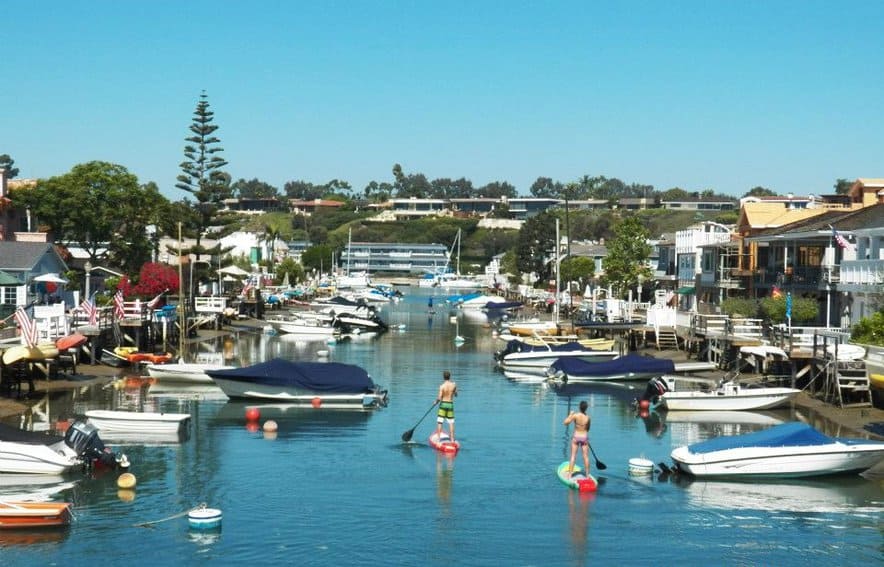 Balboa Island Channel. Photo by Noreen Kompanik