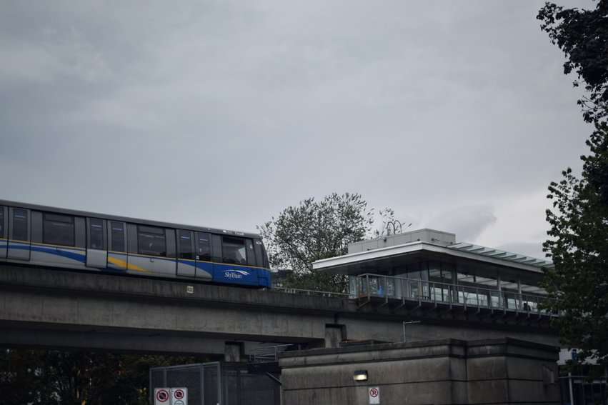 Vancouver’s Canada Line is a route on the city’s SkyTrain system, and takes visitors from the airport to the heart of downtown in less than half an hour. Photo by Sarah Arksey Njegovan